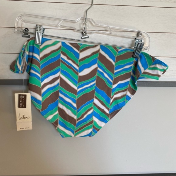 LEILANI bikini swim bottom mint brown size 14 - Picture 3 of 13